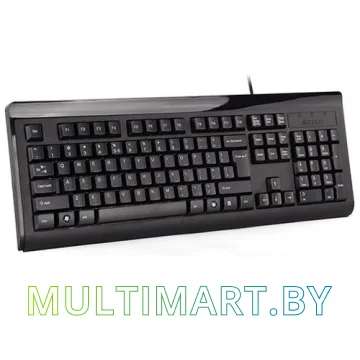 Клавиатура A4Tech Smart Key Keyboard KB-8A (черный) картинка 3